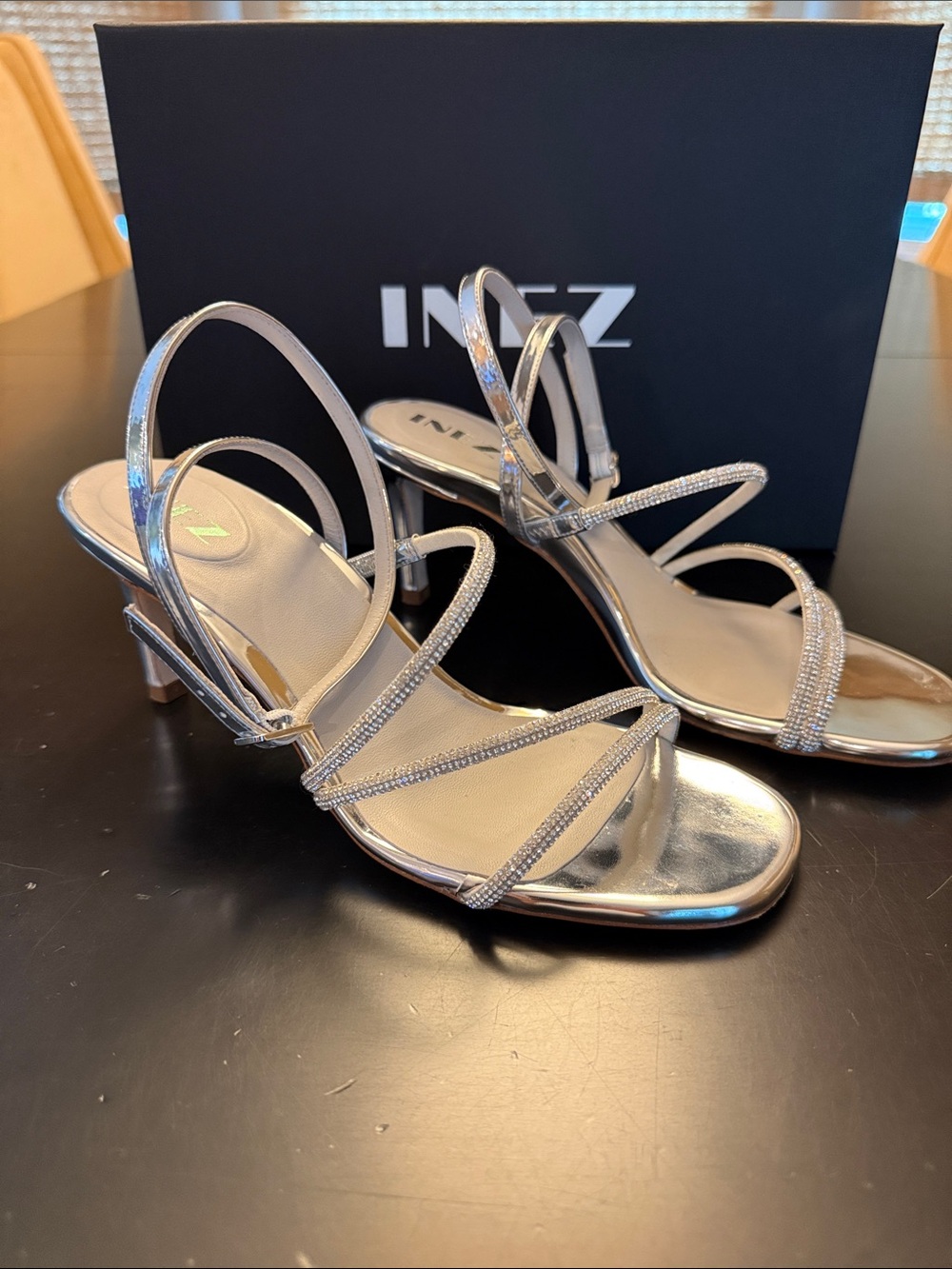 Inez Sofia Strappy Heels - Picture 2 of 7